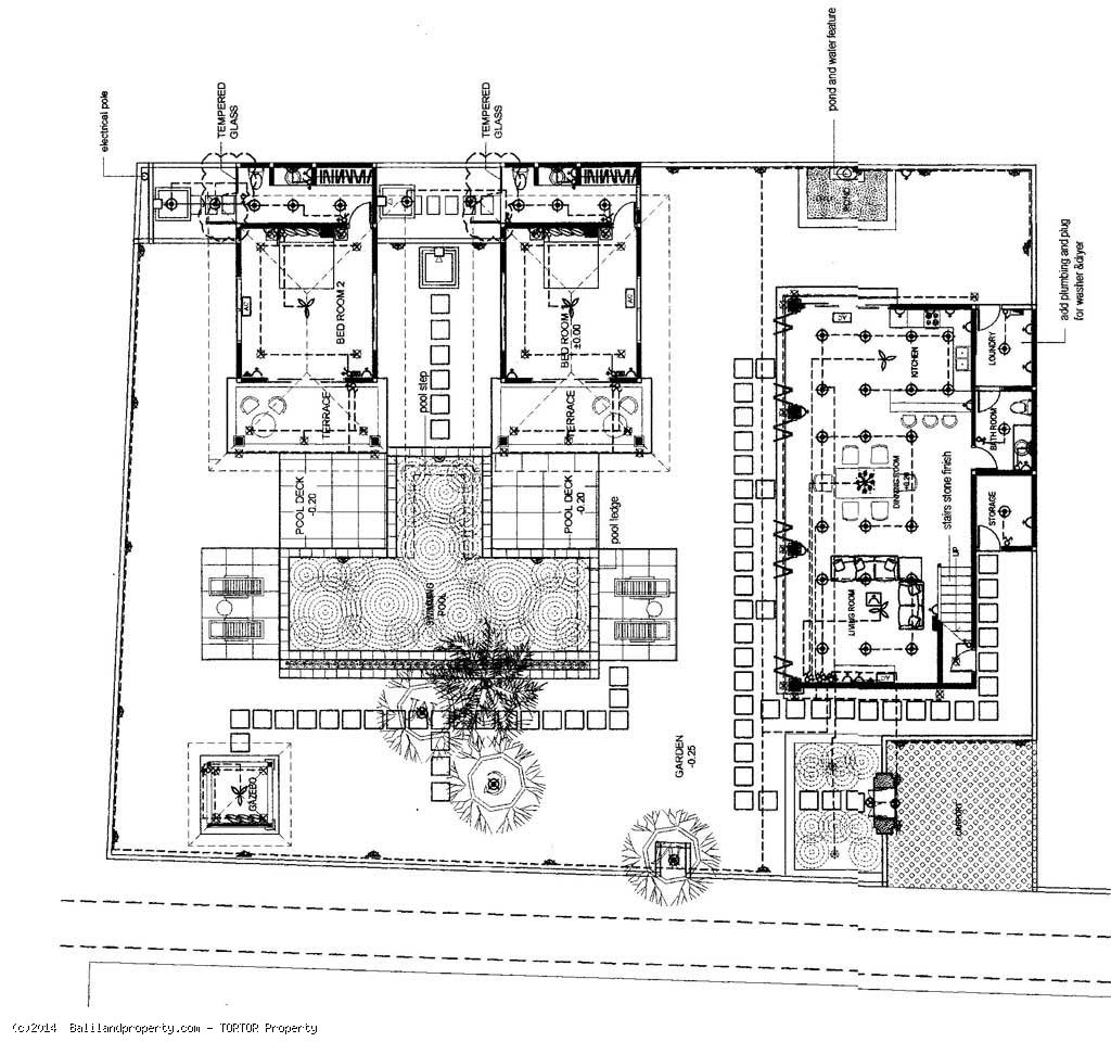 Profitable holiday villa 3.5 bedrooms t-shaped pool