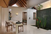 Modern Bali villa property 4 bedrooms Italian designed pool TV room: