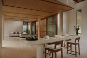 Modern Bali villa property 4 bedrooms Italian designed pool TV room: