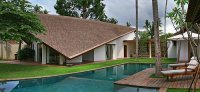 Modern Bali villa property 4 bedrooms Italian designed pool TV room: