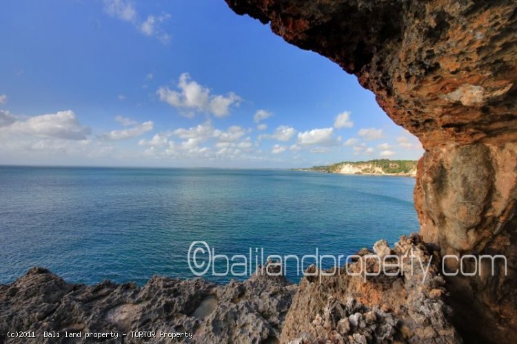 Pure Bali cliff front land for sale stunning views Bali property investment