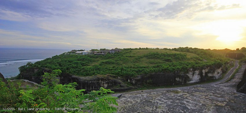 Large land South Bali for hotel resort or villas ocean views