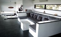 Contemporary freehold beach home for sale 4 bedrooms lap pool Jacuzzi Gym: