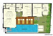 Two and three bedroom affordable villas for sale in Seminyak Legian: