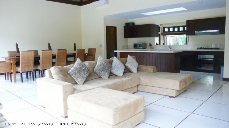 Tropical 4 bedroom villa for sale Seminyak pool bar
