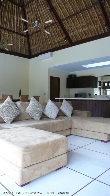 Tropical 4 bedroom villa for sale Seminyak pool bar