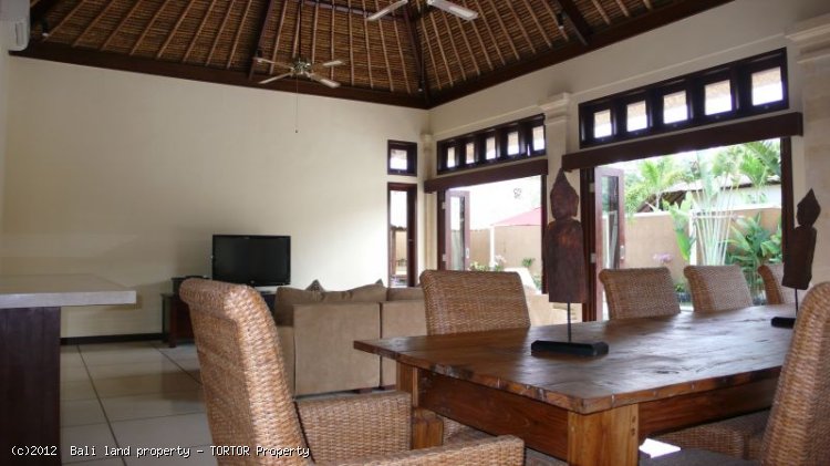 Tropical 4 bedroom villa for sale Seminyak pool bar