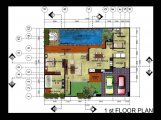 New Bali Canggu 3 bedroom luxury villa for sale rice field views: