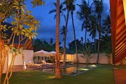 Modern Bali villa property 4 bedrooms Italian designed pool TV room: