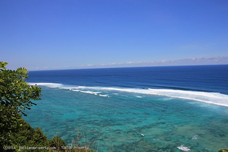 Cliff front land in South Bali 21600m2