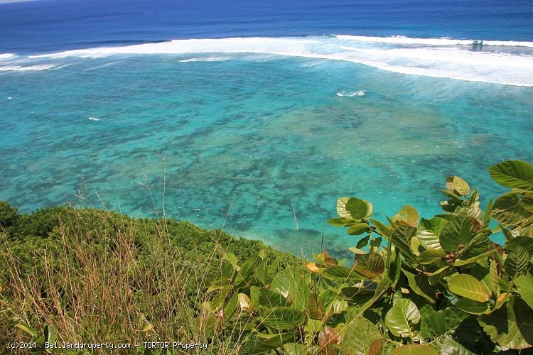 Cliff front land in South Bali 21600m2