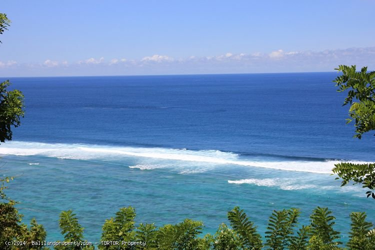 Cliff front land in South Bali 21600m2