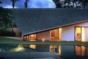 Modern Bali villa property 4 bedrooms Italian designed pool TV room: