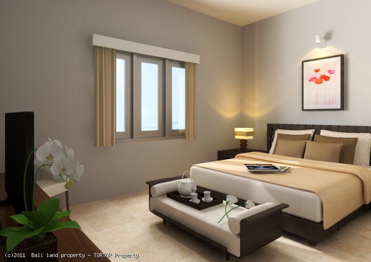 New Bali Canggu 3 bedroom luxury villa for sale rice field views