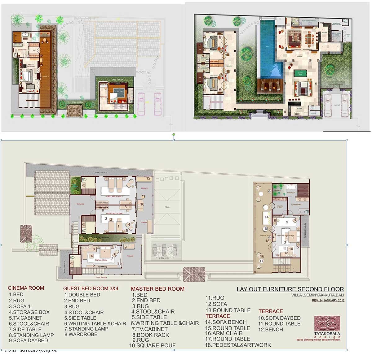 Freehold 4 bedroom villa home on 800m2