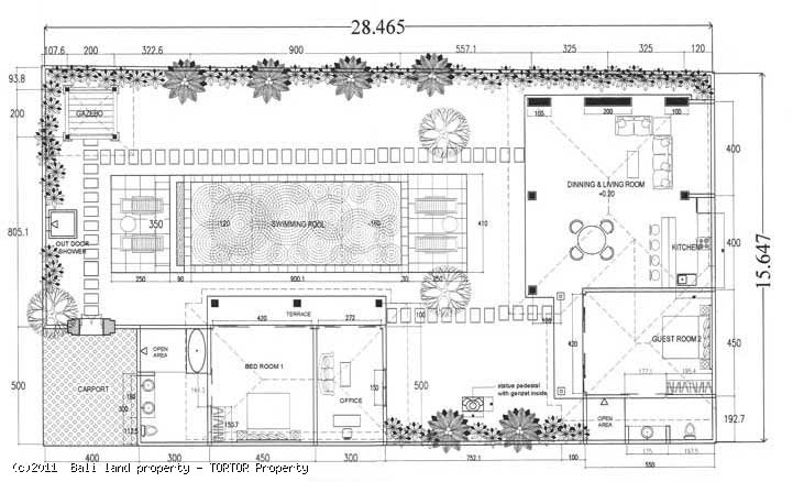 Bali Seminyak holiday villa for sale 2 bedrooms vacation rental