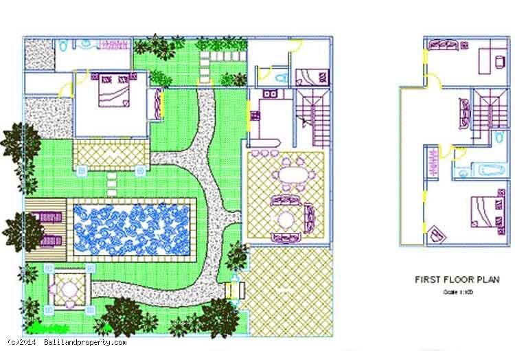 Profitable rental villa with 2.5 bedrooms private pool