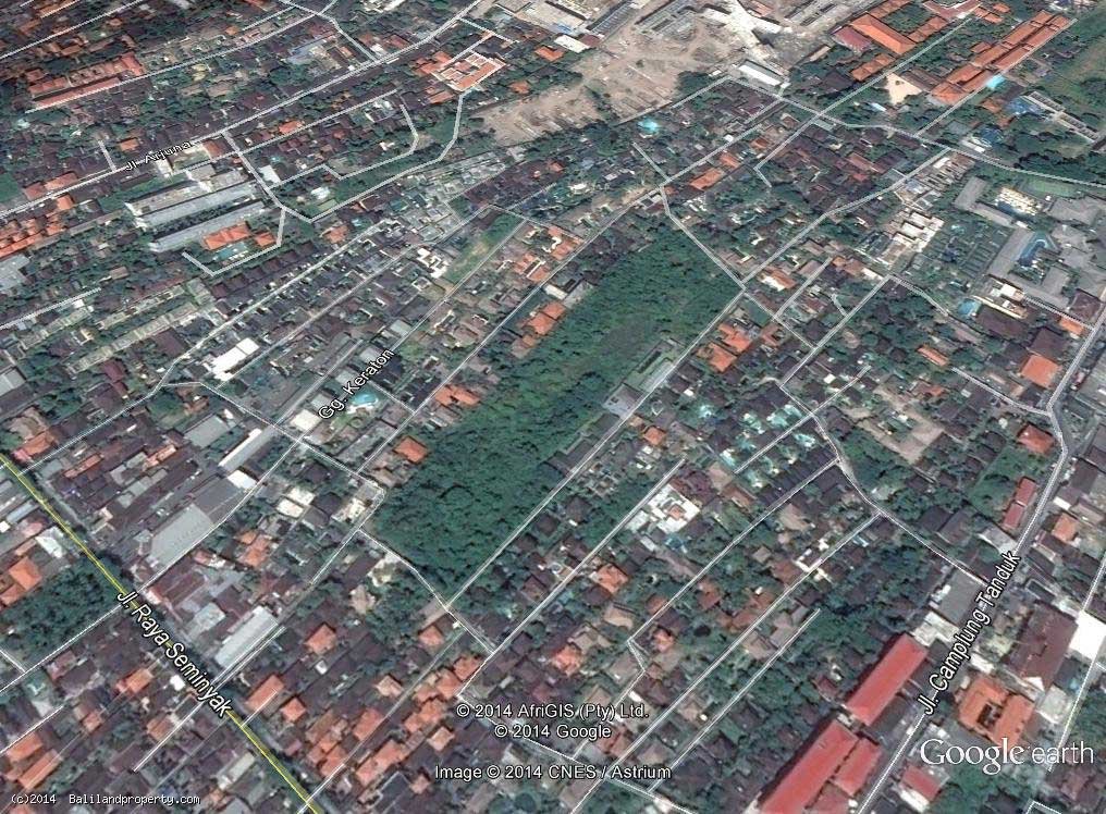 Long shaped freehold 2400m2 plot near Bintang