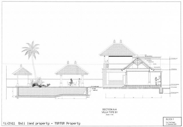 Luxury Bali waterfront villa 3 bedrooms jetty freehold real estate