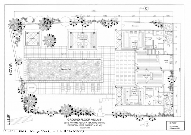 Luxury Bali waterfront villa 3 bedrooms jetty freehold real estate