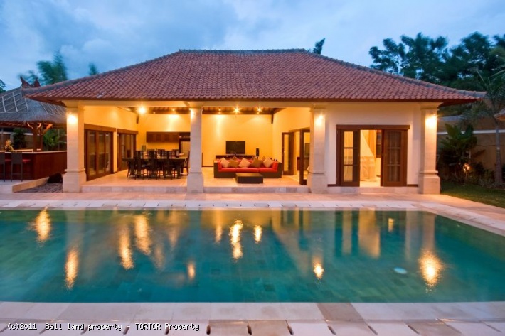 Luxury 4 bedroom villa for sale Seminyak pool bar Jacuzzi