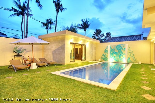 Bali Seminyak villa property for sale 3 bedrooms modern designed