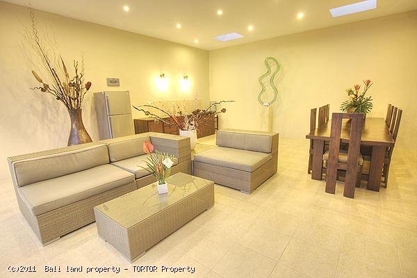Bali Seminyak villa property for sale 3 bedrooms modern designed