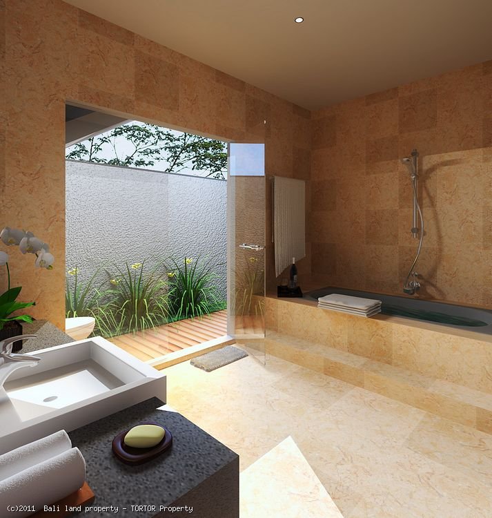 New Bali Canggu 3 bedroom luxury villa for sale rice field views