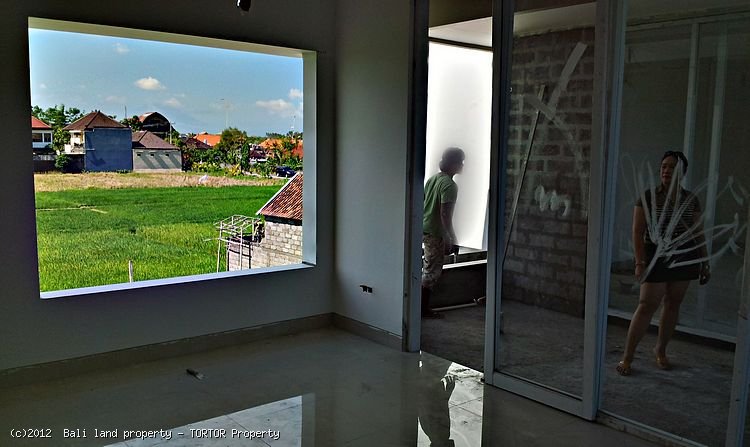New Bali Canggu 3 bedroom luxury villa for sale rice field views