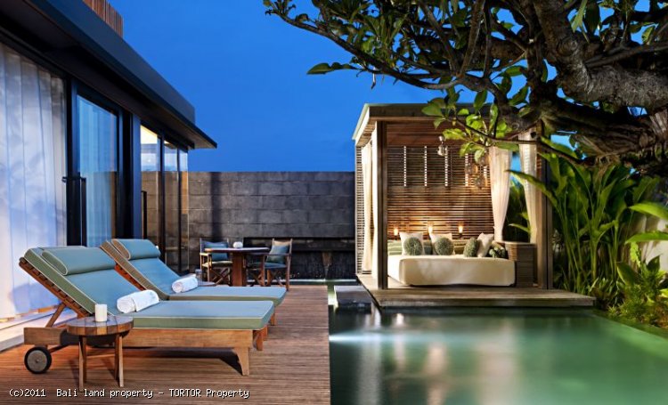 W Residence villas for sale 2 bedroom pool Bali management